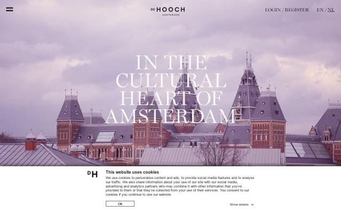 Dehooch website preview