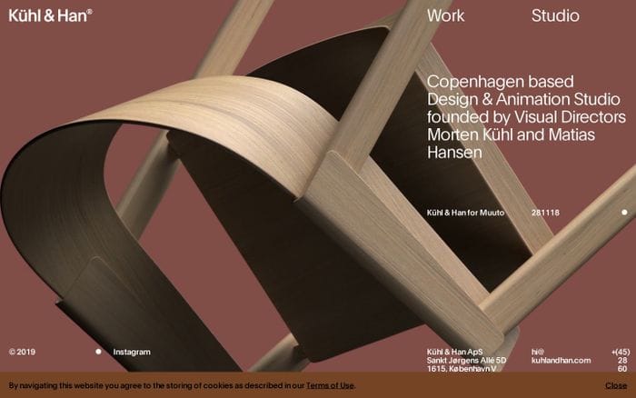 Kühl & Han website preview