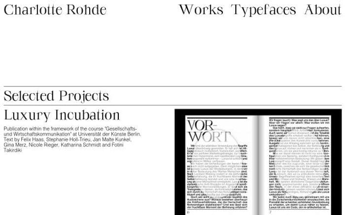Charlotterohde website preview