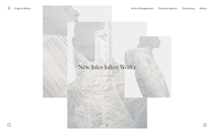Hugo & Marie website preview