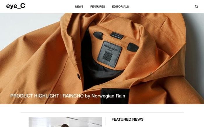 Eyecmag website preview