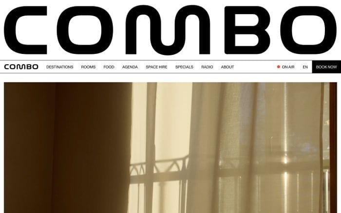 Combo website preview