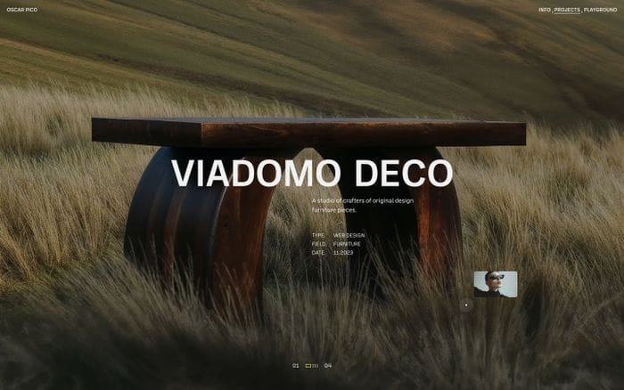 Oscar Pico website preview