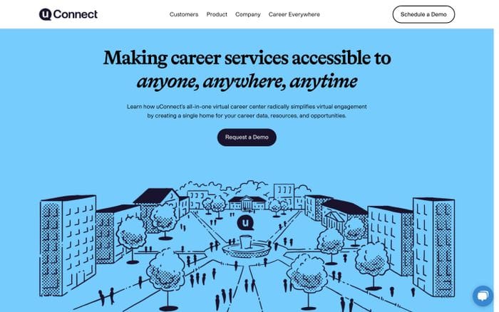 uConnect website preview