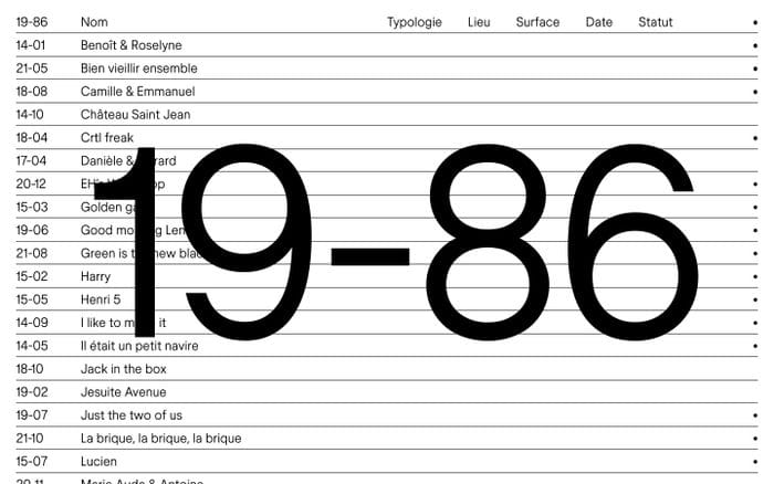 19–86 website preview