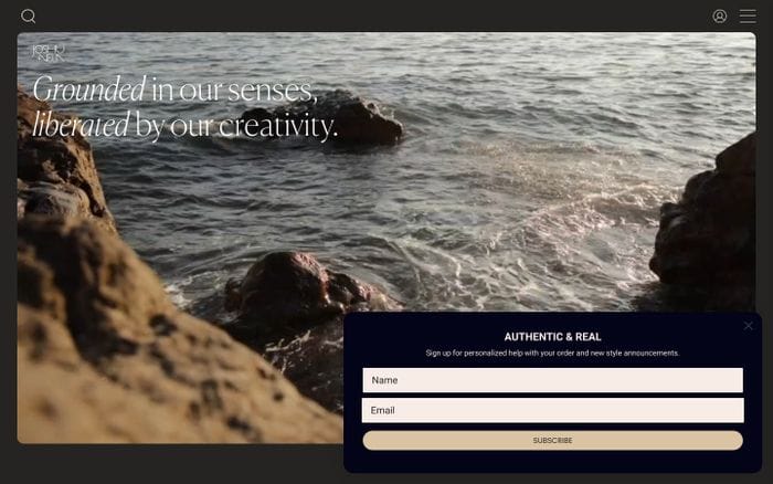Joshuvela website preview