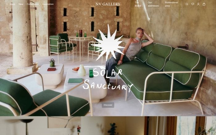 Nv Gallery website preview