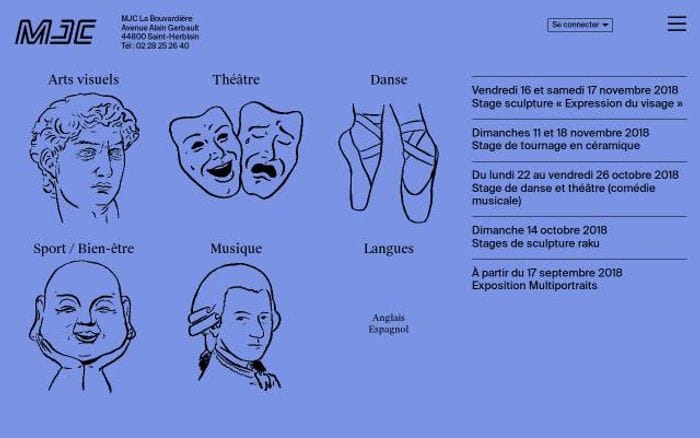 Mjclabouvardiere website preview