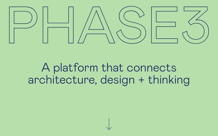 PHASE3 website preview