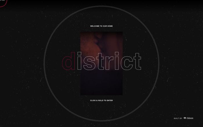 District Malta - disturb the comfortable website preview