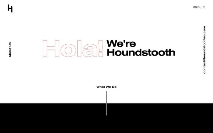Houndstooth Design & Communications website preview