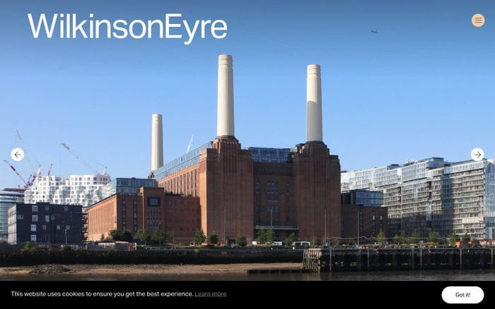 WilkinsonEyre website preview