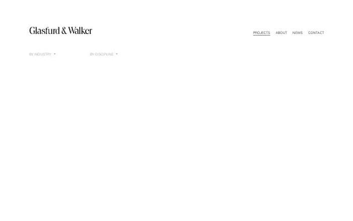 Glasfurdandwalker website preview