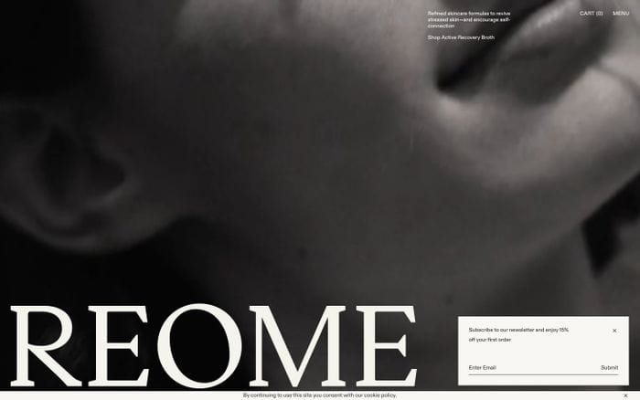 Reome website preview