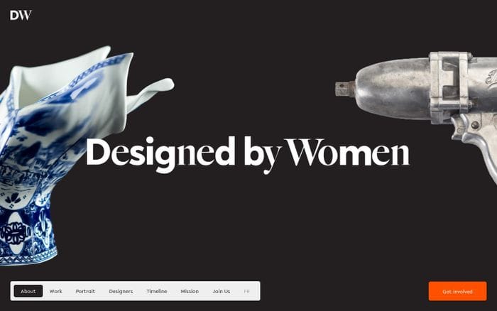 Designed by Women explores international design from 1900 to the present. — Designed by Women website preview