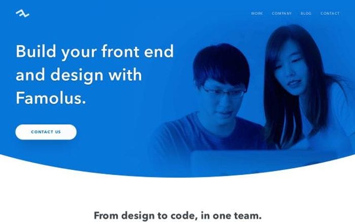 Famolus website preview
