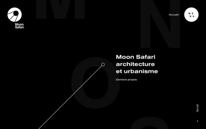 Moon Safari website preview