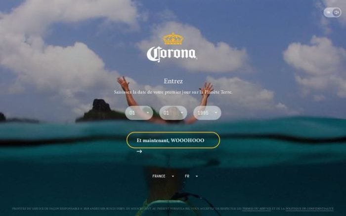 Wooohooo website preview