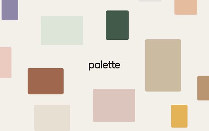 Palette website preview