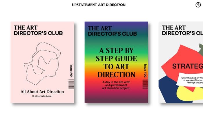 Art Director's Club website preview