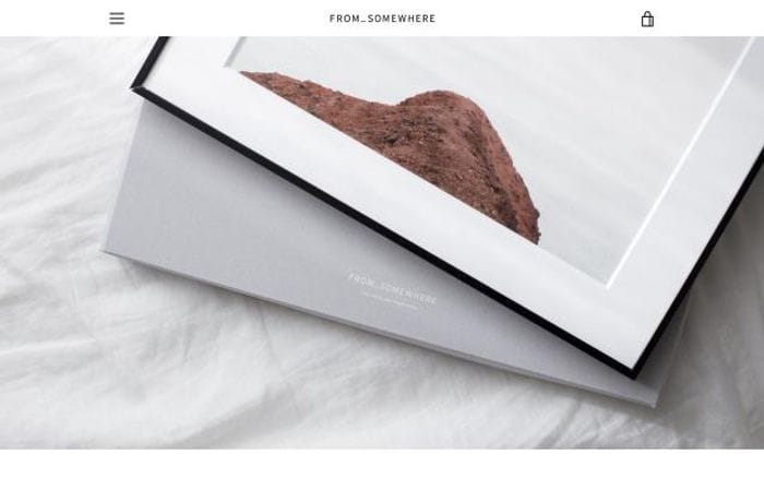 Fromsomewhere website preview