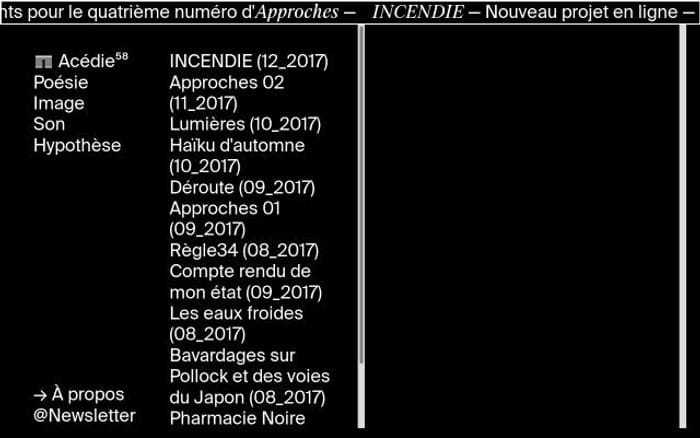 Acedie58 website preview