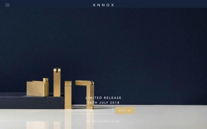 Knnox website preview