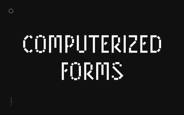 Computerizedforms website preview