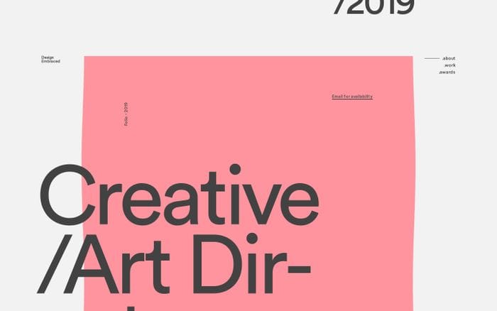 Design Embraced website preview