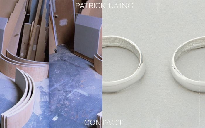 Patrick Laing website preview