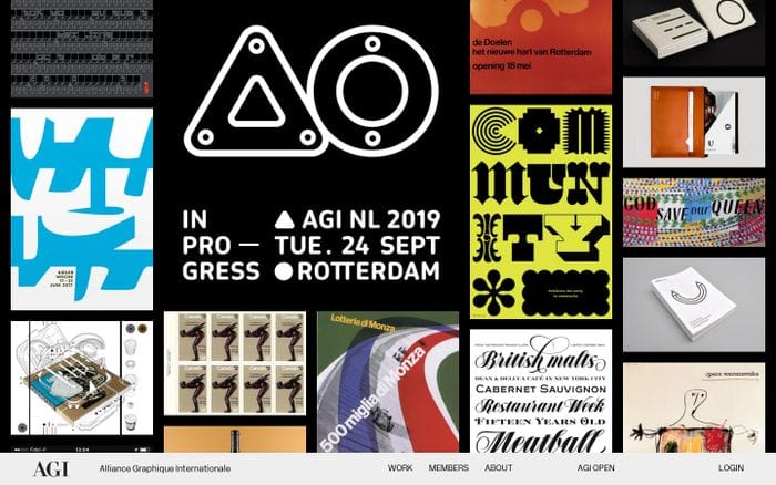 Homepage - AGI website preview