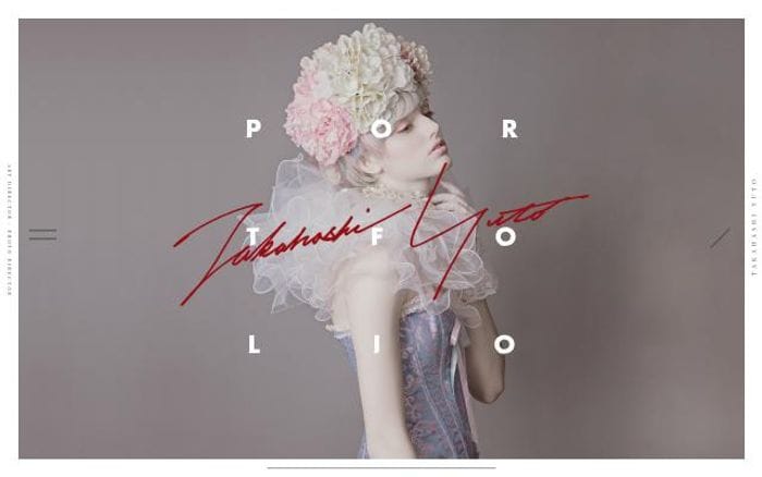 Yutotakahashi website preview