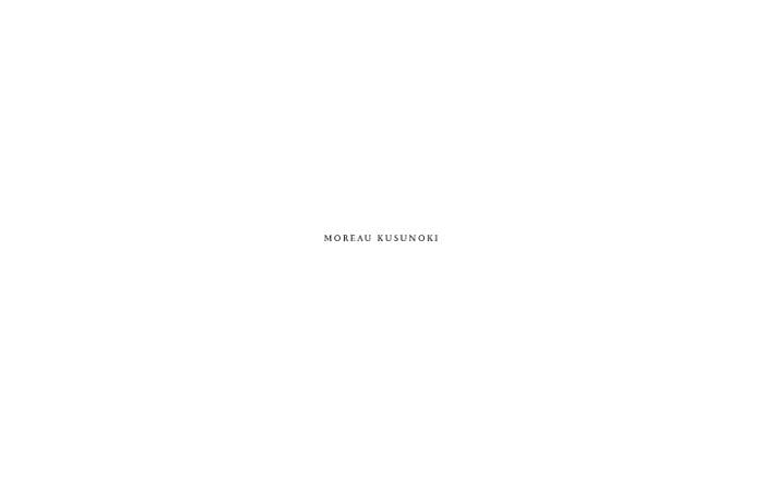 MOREAU KUSUNOKI website preview