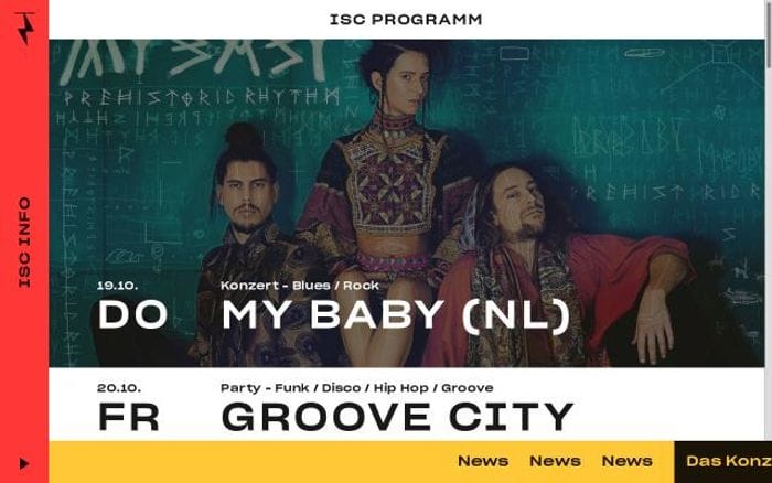 Isc-club website preview