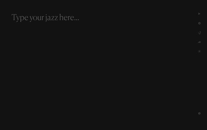 JazzKeys website preview