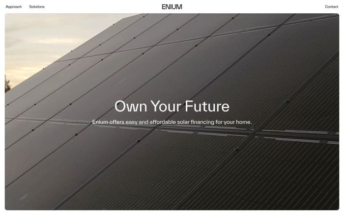 Enium website preview