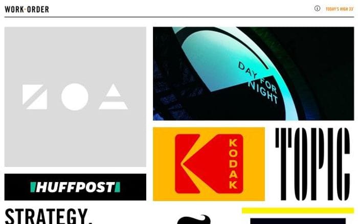 Work-order website preview