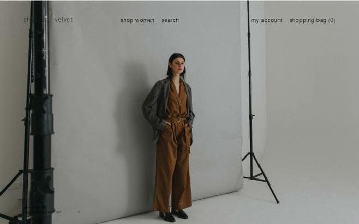 Shopatvelvet website preview