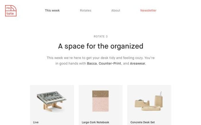 Rotate website preview