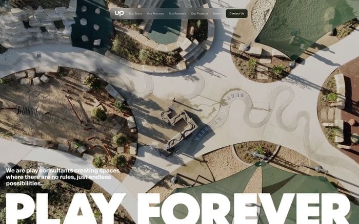 Urban Play website preview