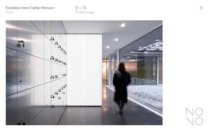 Novo Architectures website preview