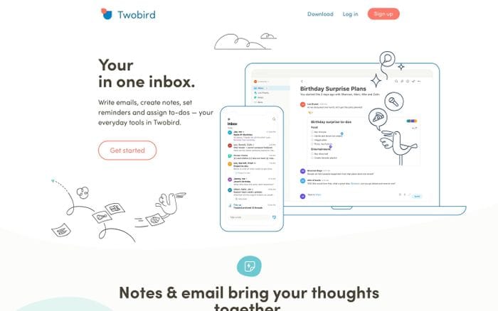 Twobird website preview