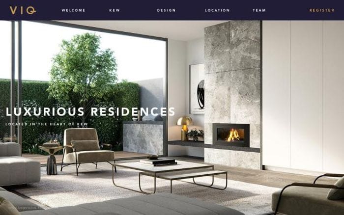 Theviq website preview