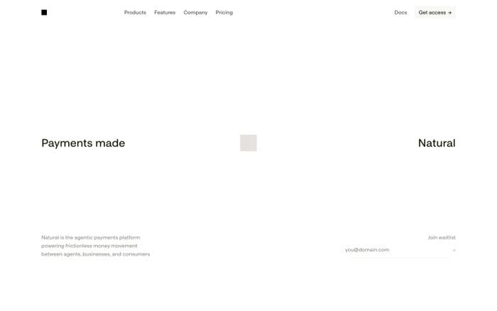 Natural website preview