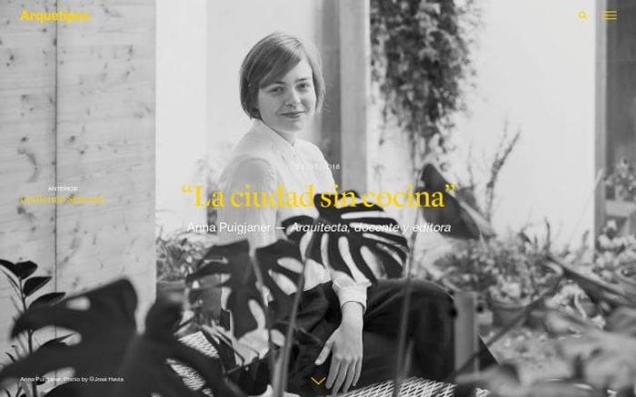 Arquetipos website preview