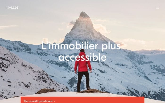 UMAN est le spécialiste en Suisse de la planification financière. website preview