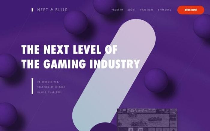 Meet-build website preview