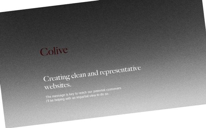 Colive website preview