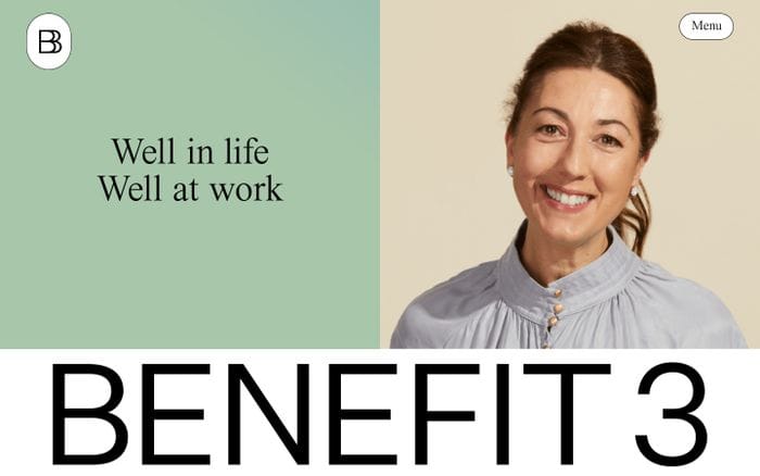 Benefit3 website preview