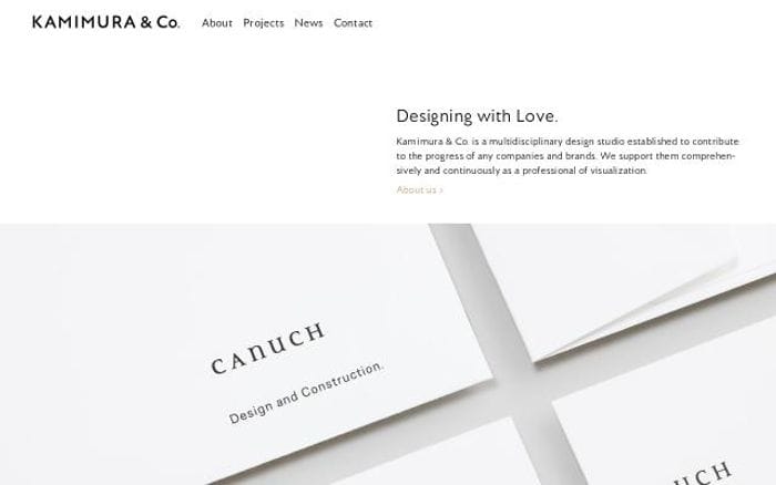 Kamimuraandcompany website preview